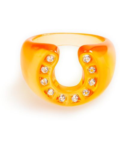 Crystal Haze Jewelry Bague Lucky - Orange