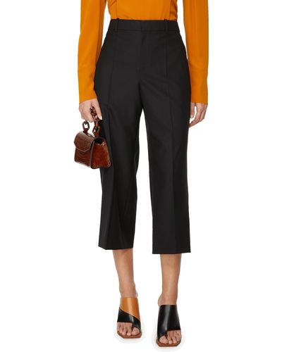 Givenchy Pantalon raccourci en laine - Noir