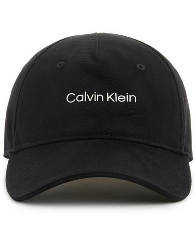 Calvin Klein Casquette en polyester recyclé - Noir