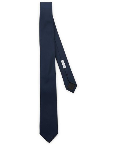 Calvin Klein Cravate en soie - Bleu