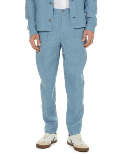 Harris Wilson Pantalon en lin - Bleu