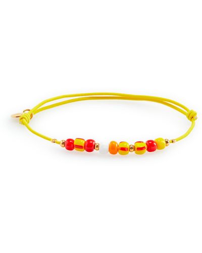AU PRINTEMPS PARIS Bracelet avec perles fantaisie - Multicolore