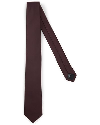 AU PRINTEMPS PARIS Cravate en jacquard de soie - Violet