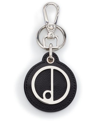 Dunhill Porte-clés à logo - Blanc