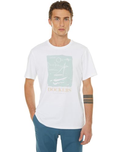 Dockers T-shirt en coton - Blanc