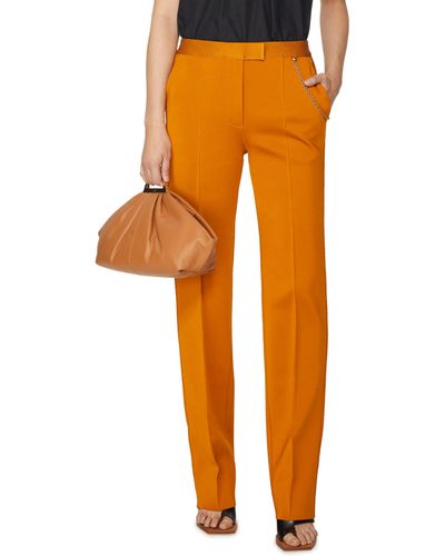 Givenchy Pantalon droit à pinces - Orange