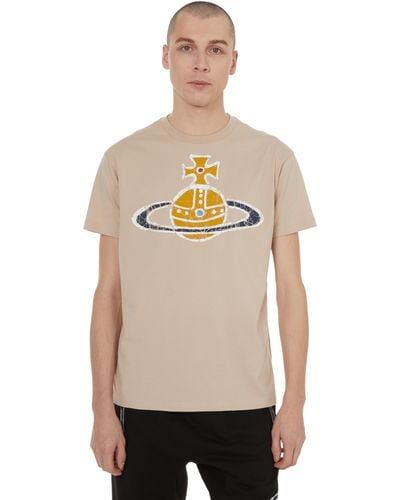 Vivienne Westwood T-shirt à logo en coton - Neutre