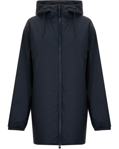 Rains Parka ciré - Bleu