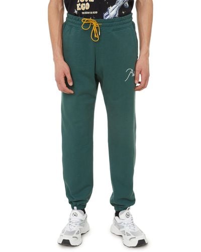 Rhude Pantalon de survêtement en coton - Vert