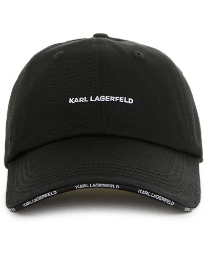 Karl Lagerfeld Casquette K/Essential en coton - Noir
