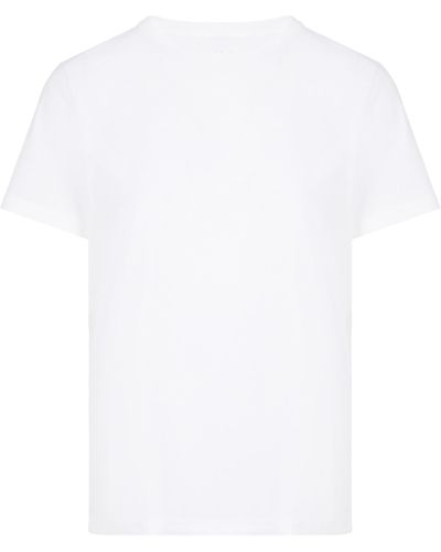 Organic Basics T-shirt en jersey de coton organique - Blanc