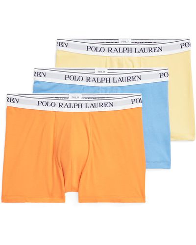 Polo Ralph Lauren Lot de trois boxers en coton - Orange