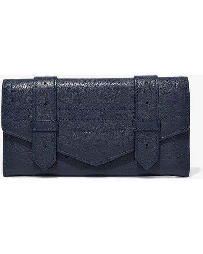 Proenza Schouler Ps1 Continental Wallet - Blue