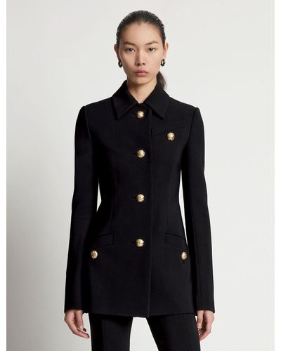 Proenza Schouler Viscose Suiting Jacket - Black