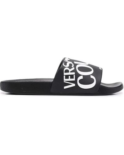 Versace Jeans Couture Jeans Couture Logo Sliders - Black
