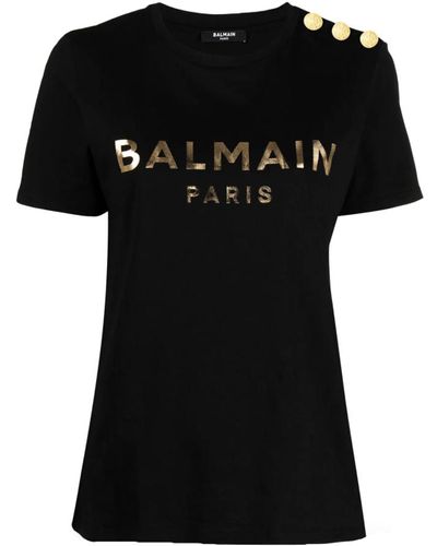 tildeling Rose Trænge ind Balmain T-shirts for Women | Online Sale up to 64% off | Lyst
