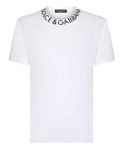 Dolce & Gabbana Short sleeve t-shirts for Men | Online Sale up to 71% ...
