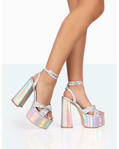 holographic sandals for women for sale, OFF 68%