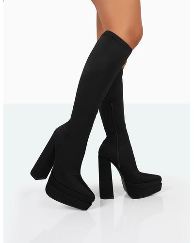 public desire pink ankle boots