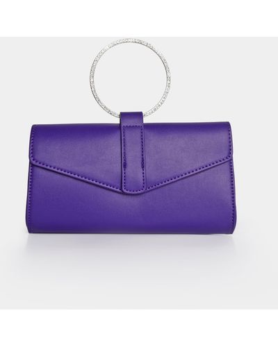 Purple and evening bags for | Lyst