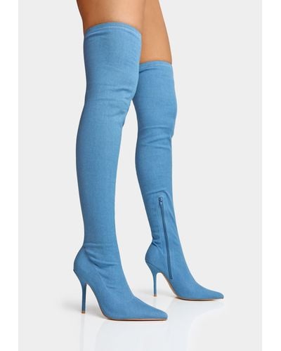 Public Desire Over-the-knee boots for Women | Online Sale up to 74% off |  Lyst