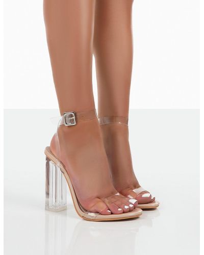 Sale top perspex heels
