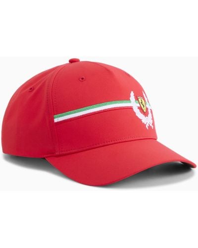 PUMA Cappellino Motorsport italiano Scuderia Ferrari Fanwear per - Rosso
