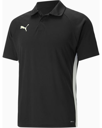 PUMA Teamliga Poloshirt - Zwart