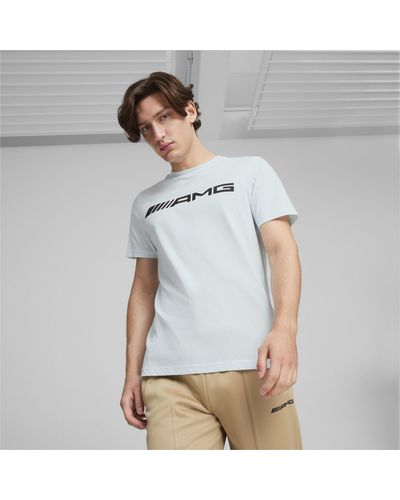PUMA Camiseta de Deportes de Motor Amg - Blanco