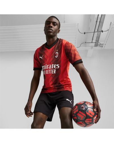 PUMA Maillot Home 23/24 Ac Milan - Rouge