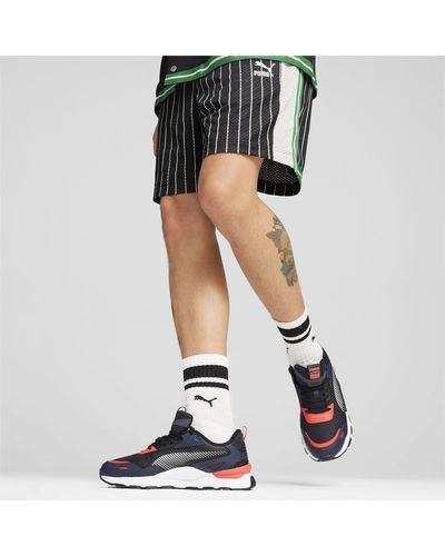 PUMA Shorts de Malla T7 - Negro