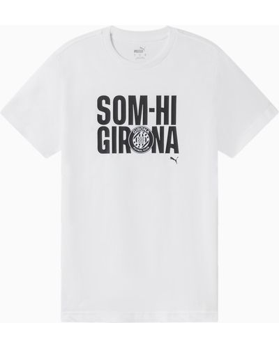 PUMA Girona FC T-Shirt - Weiß