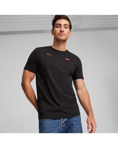 PUMA F1 Ess Small Logo T-shirt - Black