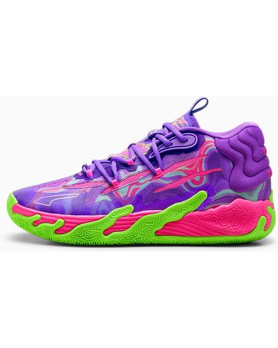 PUMA Chaussures De Basketball Mb.03 Toxic - Violet