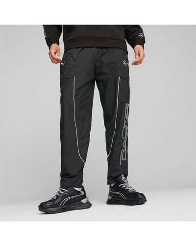 PUMA Mercedes-amg Petronas Motorsport Garage Crew Trousers - Black