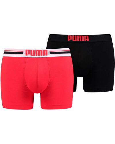 PUMA Boxershorts - Rood