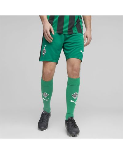 PUMA Shorts de Fútbol Borussia Mönchengladbach - Verde