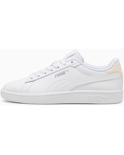 PUMA Adults Smash 3.0 L Sneakers - Weiß