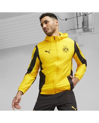 PUMA Borussia Dortmund Pre-match Football Jacket - Multicolour