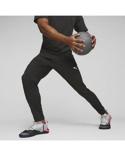 Puma tapered fleece store pants mens
