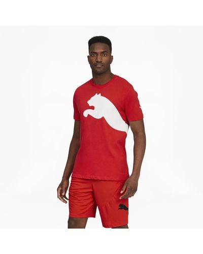PUMA Oversized Logo T-shirt - Red