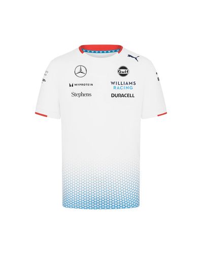 PUMA T-shirt De L'écurie Williams Racing 2024 - Blanc