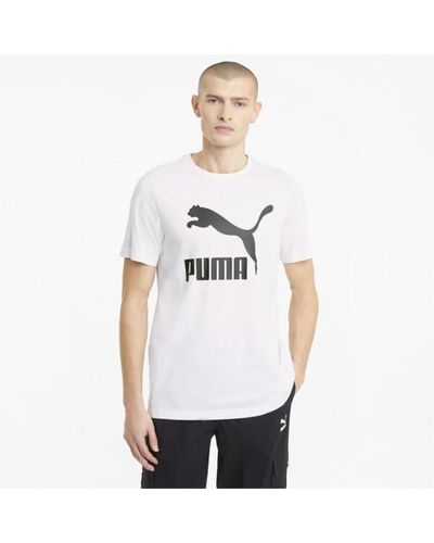 PUMA Classics 'Logo T-Shirt - White