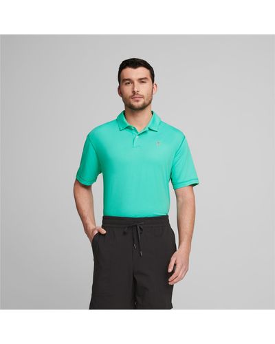 PUMA X Palm Tree Crew Golf-Poloshirt Männer - Grün
