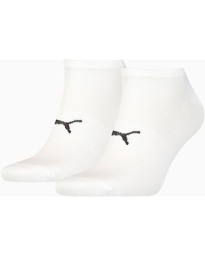 PUMA Sport leichte Sneaker-Socken 2er-Pack Schuhe - Weiß
