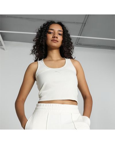 PUMA Dare To Muted Motion Tank - White