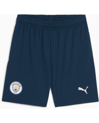 PUMA Manchester City 24/25 Shorts Teenager Kinder - Blau
