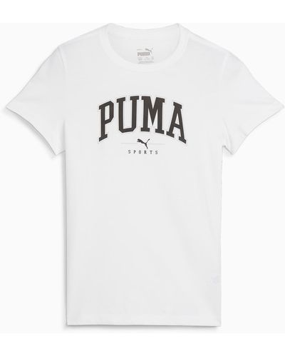 PUMA SQUAD T-Shirt Teenager Kinder - Weiß
