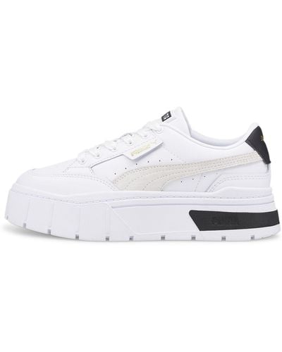 PUMA Mayze Stack Sneakers - White