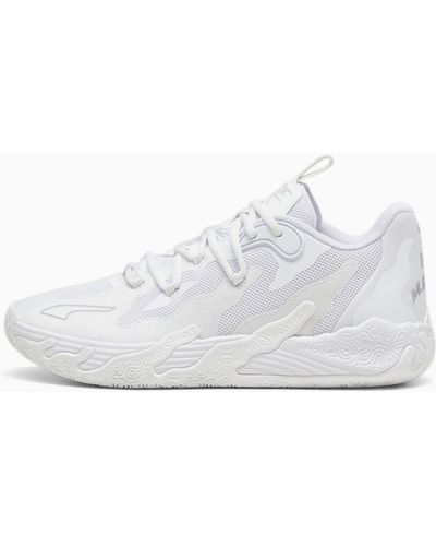 PUMA Mb.03 Lo Basketball Shoes - White